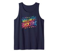 Motivado Wellness Rockstar Yoga PT Enfermera Ninja OT Fitness Camiseta sin Mangas