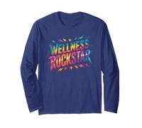 Motivado Wellness Rockstar Yoga PT Enfermera Ninja OT Fitness Manga Larga