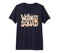 Motivado Wellness Squad Fitness Camp P.E Gym PT Tribe OT Camiseta Premium