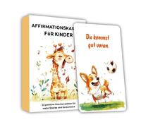 Motivation Card Pack, Affirmation Flash Set, Self Esteem System with Colorful Quote Layout Design, Sturdy Educational Card Kit Build, Inspiring Theme, Learning Tool for Kids Meditation
