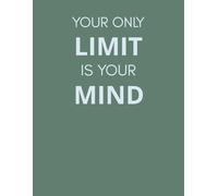 Motivational Lined Journal: Daily Notebook for Writing Notes, Goals and Ideas, Inspirational Quote Cover, Large Composition Book (8.5" x 11")