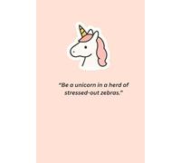 Motivational Notebook Unicorn edition. 100 lined pages. 6 x 9 inches notebook. Gives a boost of motivation and inspiration! ideal for students and working.