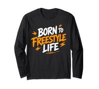 Motivational Quote Freedom Adventure Born To Freestyle Life Manga Larga