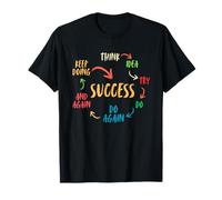 Motivational Quote Mindset Inspirational Saying Success Camiseta