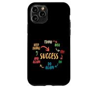Motivational Quote Mindset Inspirational Saying Success Carcasa para iPhone 11 Pro