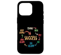 Motivational Quote Mindset Inspirational Saying Success Carcasa para iPhone 16 Pro