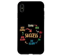 Motivational Quote Mindset Inspirational Saying Success Carcasa para iPhone XS Max