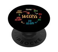 Motivational Quote Mindset Inspirational Saying Success PopSockets PopGrip Adhesivo