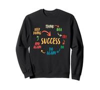 Motivational Quote Mindset Inspirational Saying Success Sudadera