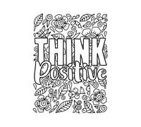 Motivational Quotes Colouring Book