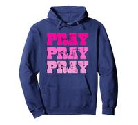 Motivational Religious Quote Pray For It Christian Woman Mom Sudadera con Capucha