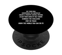 Motivational Success Acronym Inspirational Positive Mind Fun PopSockets PopGrip Adhesivo