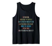 Motivational Success Acronym Inspirational Positive Quote Camiseta sin Mangas