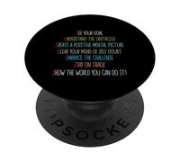 Motivational Success Acronym Inspirational Positive Quote PopSockets PopGrip Adhesivo