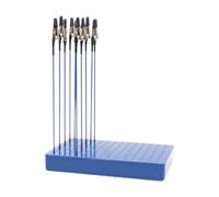 MotiveTech 10 Herramientas para La de Maquetas: Abrazaderas, Soportes, Bases para Recuerdos, Fotos Y Pasatiempos Creativos, Azul 20 Clips