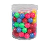 MotiveTech 100x Material Manipulativo de Matemáticas para Niños Pequeños, Pelotas para Aprender Matemáticas, Actividades de Aprendizaje, Pelotas de Colores, Pelo