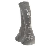 MotiveTech 2 Calentadores de Piernas para Patinaje Artístico, Ligeros Y Cómodos, para Proteger Las Piernas Durante La Danza Y El Ballet, Gris Medio