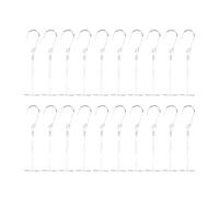 MotiveTech 20 Ganchos para Patrones, Clips Metálicos Anudados para Sujetar Patrones, Colgador de Patrones Profesional con Cuerda