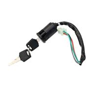 MotiveTech 5 Unidades Llave de Encendido Conjunto Switch Bloqueo de Arranque Interruptor de Encendido Repuesto con Montaje Fácil Adecuado para, 5 piezas