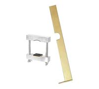 MotiveTech Abrazadera de Reparación de Violines, Abrazadera de Pergamino para Violines, Regla de Medición de Prolongación de Diapasón de Violín