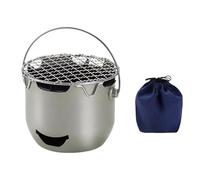 MotiveTech Acampada con Parrilla, Hornillo de Exterior, Cocina para Mochileros Y Barbacoa, Verde Oliva