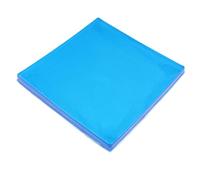 MotiveTech Almohadilla de Gel para Asiento de Motocicleta, Cojín Cómodo con Absorción de Impactos, Alfombrilla para Sillín DIY, Azul (25 X 25 X 2 Cm)