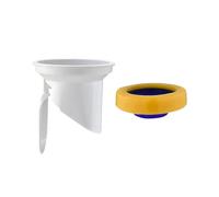 MotiveTech Anillo de Brida para Inodoro, Tapón de Silicona para Evitar Olores, Sellador de Inodoros, Dispositivo Bloqueador de Olores para El Baño Del Hogar.