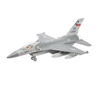 MotiveTech Avión a Escala de Metal Fundido con Efectos de Luz Y Sonido, Mecanismo de Retroceso, para Estante, Mesa O Chimenea, gris3C