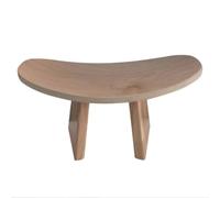 MotiveTech Banco Meditación Resisn Tabure para Meditar Asiento para Yoguis, Principians, Pequeño, Madera Natural