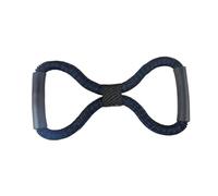 MotiveTech Banda de Resistencia en Forma de 8, Fitness, Entrenamiento de Resistencia Ligera, Banda Elástica para Brazos Y Hombros en Casa, Azul Negro