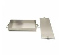 MotiveTech Bandeja para Moldear Carne Molde Moldeador de Acero Inoxidable Engrosado con Soldadura Reforzada y Cierre Resistente Adecuada para Cocina Profesional, 3500G