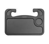 MotiveTech Bandeja para Tableta de Coche, Soporte de Escritorio para Computadora, Práctico Soporte de PP para Comer, Escribir, Trabajar, Maquillarse Y Relajarse, Negro