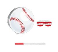 MotiveTech Béisbol, Sóftbol, Juegos de rol para Niños, Juegos de Interior Y Exterior, Fiesta Temática Deportiva con Los Ojos Vendados,