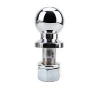 MotiveTech Bola Enganche Remolque Cromada con Acabado Plateado Bola Enganche Acero 42CrMo Alta Resistencia para Remolques Carga, Estilo B