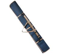 MotiveTech Bolsa de Almacenamiento de Caña de Pescar Funda Plegable Transportable de Nylon con Gran Capacidad para Organizar Accesorios Adecuada para Pesca Hogar, Azul 1,2 m