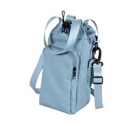 MotiveTech Bolso Bandolera Portabotellas con Correa para El Hombro, Ideal para Correr, Viajar, Acampar Y en Bicicleta, Azul
