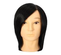 MotiveTech Cabeza de Maniquí de Barbero, Muñeca de Entrenamiento de Peluquero, para