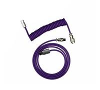 MotiveTech Cable de Extensión para Teclado Mecánico con Estructura Blindada Resistente al Uso Diario Conector Profesional y Estilo Moderno Adecuado para Oficina, Purple, Usb Port