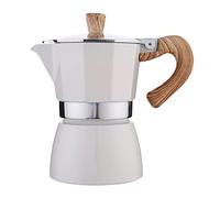 MotiveTech Cafetera Espresso Pot Aluminio Presurizado Percolador Tradicional Italiana para Preparar Café en Cocina Hogar Adecuado para Desayuno Re,