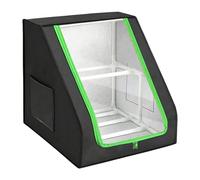 MotiveTech Caja Almacenamiento filamento para Impresora 3D con Capacidad para hasta 21 bobinas y Bolsillos. Organizador Estable 2 Niveles para Estudio
