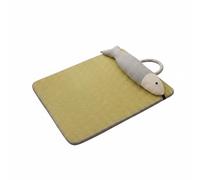 MotiveTech Cama para Perros Cama Mascota Colchón Cojín con Almohada Elevada para Apoyo del Cuello y Superficie Resistente Adecuada, Size to 1, Style to 1