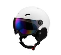 MotiveTech Casco con Almohadillas para Orejas | Forro Inrior Acolchado, Casco con Rueda, para Snowboard, S