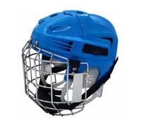 MotiveTech Casco Deporte Juvenil Casco Protector con Jaula de Acero y Diseño de Visión Amplia Soporte Facial Confiable y Ventilación Eficaz Adecuado para Prácticas Prolongadas y Juegos Intensos, L
