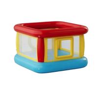 MotiveTech Castillo Hinchable PVC Castillo Inflable Interior y Exterior Zona Infantil, Rojo, Amarillo, Azul