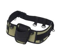 MotiveTech Cinturón para Pesca, Portacañas, Múltiples Anzuelos, Portacañas Portátil para Pesca en El Mar Y Mochileros, Verde Oscuro