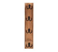 MotiveTech Colgador de Llaves de Pared Que Ahorra Espacio, Portallaves de Madera, Llavero Decorativo para Llaves, Llavero para Pared de Estilo Granja para la Entrada del lavadero y Correas