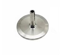 MotiveTech Conector de Adaptador de Brida de Acero Inoxidable con Pernos para Fijación Segura en Montaje y Reparación de Sistemas, Diámetro Exterior De La Tubería 10mm, Abrazadera 50.5mm
