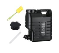 MotiveTech Contenedor de Agua para Camping, Garrafa de Agua de 12 litros con Tapa de Rosca, Cubo Grande con Tapón, Ideal para Emergencias, Pesca, Picnics Y