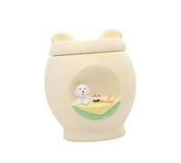 MotiveTech Contenedor para Cenizas de Mascotas Pequeñas, Ideal para Exhibir Recuerdos de Animales Pequeños, Perro, Individual