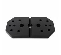 MotiveTech Contrapeso Goma Placa Peso Antideslizante Disco Fraccional Recubierto de Goma, Placa De Peso Inferior De 10LB 10 Libras 1 Pieza